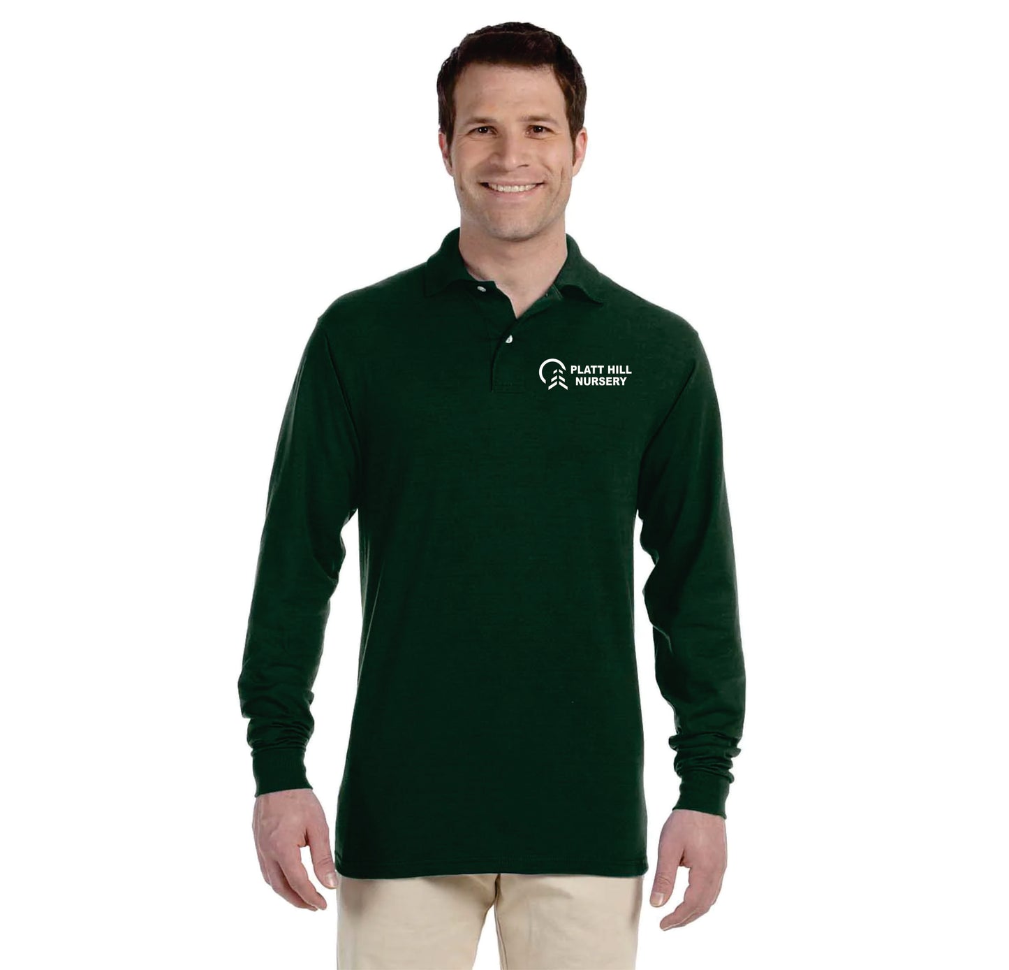 Jerzees Dri-Power® Long Sleeve Polo