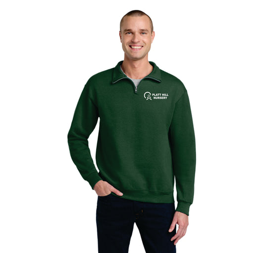 Jerzees 1/4-Zip Collar Sweatshirt